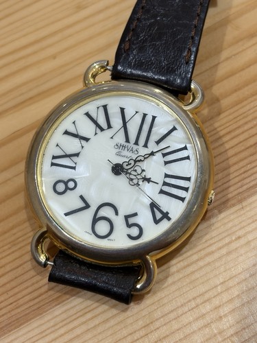 Shivas quartz watch gold tone - shivas,