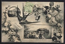 Old postcard Monaco, Monte