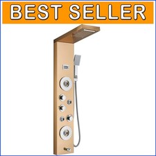 Luxury 6-Function Shower Panel