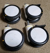 Set 4 Colson Threaded Caster