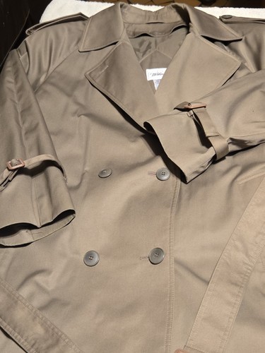 Worthington khaki trench long - worthington,