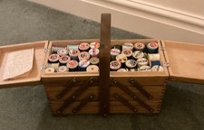 Antique Cantilever Cabinet