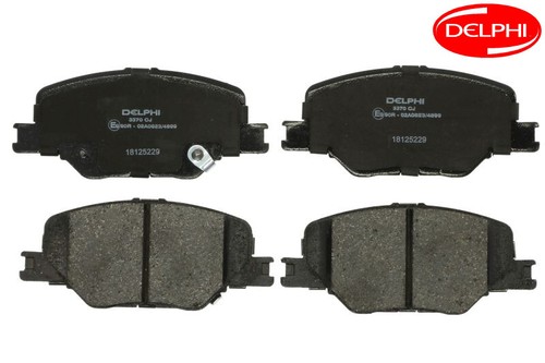 Brake pads set front fits - front,