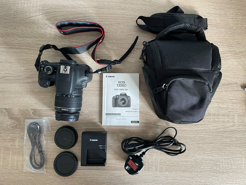 Canon eos 1300d with 55mm - 1300d,