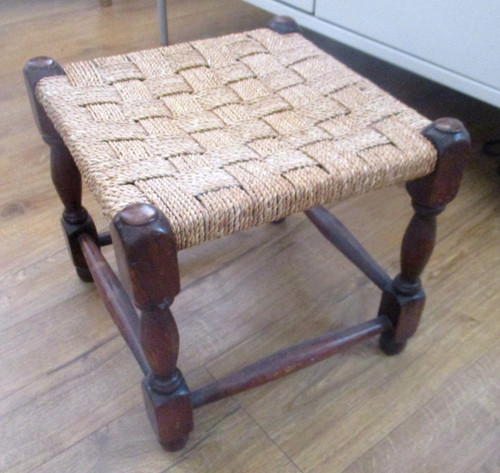 Antique wooden rattan - wooden,