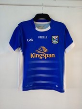 Cavan GAA O'Neills Blue Home Shirt Age 9-10 Years Kingspan Sponsor