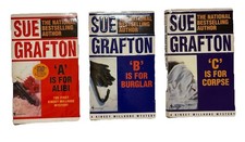 Sue Grafton: Set of 3 x A