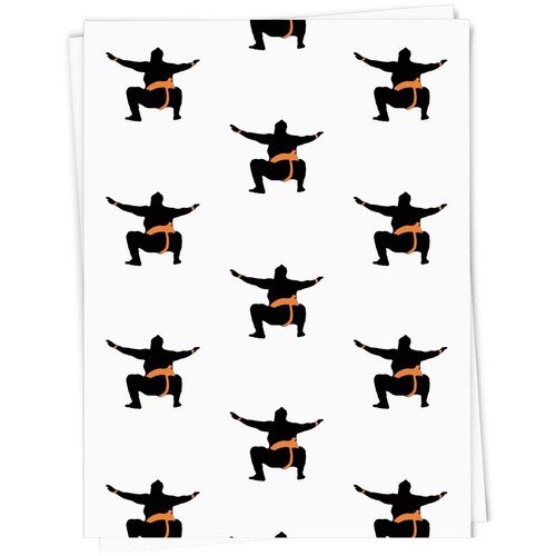 Sumo star gift wrap - wrap,