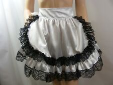 adult baby sissy satin apron