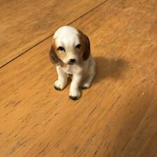 Vintage Lefton Sitting King Charles Puppy Dog Porcelain Figurine