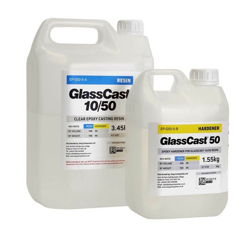 Glasscast epoxy resin kit - glasscast,