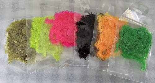 Fly tying 15mm jelly fritz - tying,