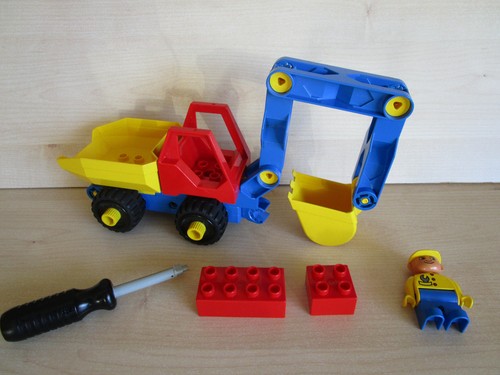 Lego duplo 2920 - lego, digger