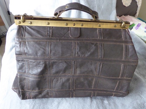 Vintage large leather - vintage,