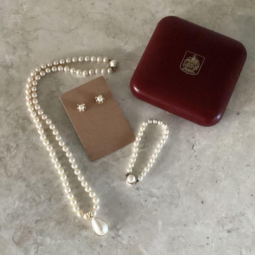Vtg majorica faux pearl - pearl, set