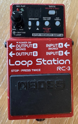 Boss loop station - boss, guitar