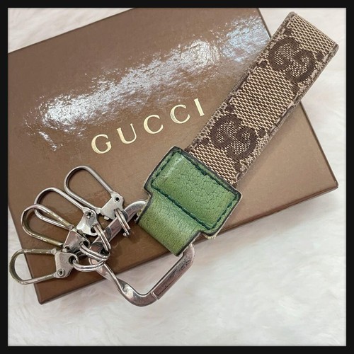 Gucci canvas ring key - canvas,