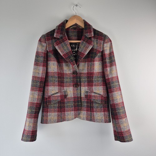 Boden wool tartan blazer - boden,