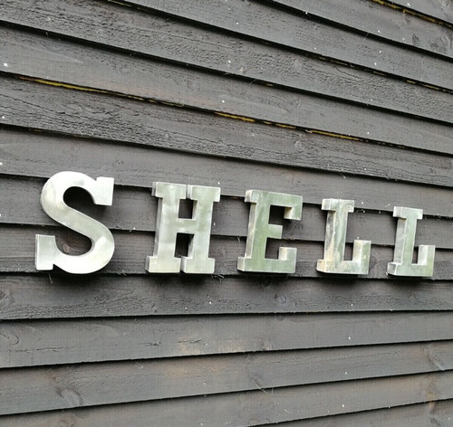Shell sign - sign,