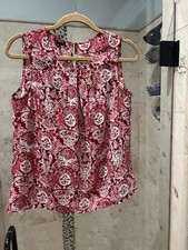 Talbots  Womens Red White