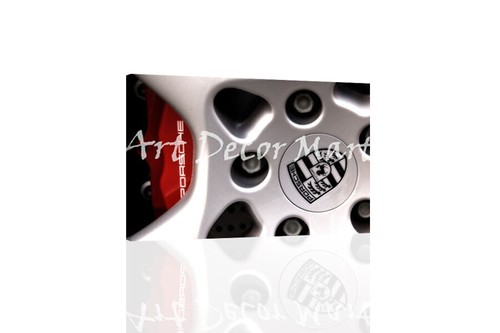 Porsche wheel canvas or - canvas,