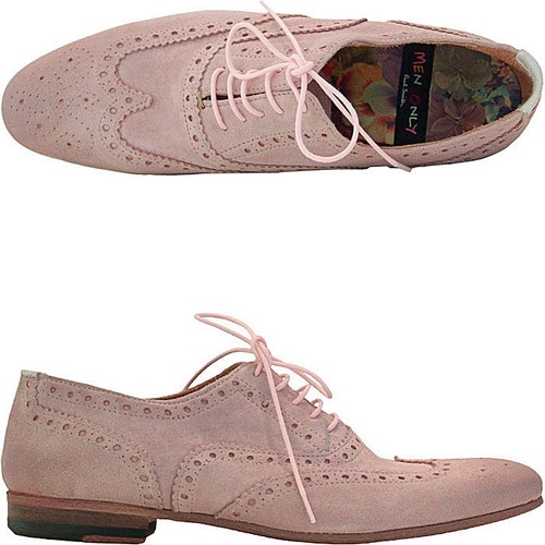 Paul smith pink suede lace - smith,
