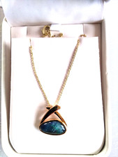AUSTRALIAN OPAL GOLD PLATED