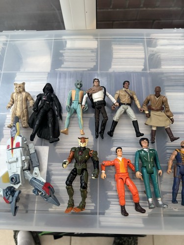Vintage action figure joblot - action,