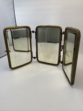 Old Barbers Mirror Triptych