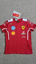 Scuderia Ferrari F1 Kids PUMA 2025 Team T-shirt age 9-10 140cm