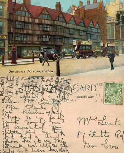 Vintage postcard old - postcard,
