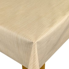 Wavy Lines on Beige Linen