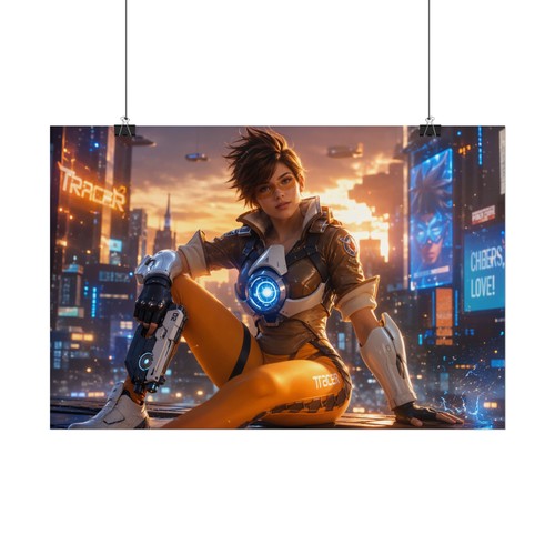 Tracer overwatch poster - overwatch, gamer