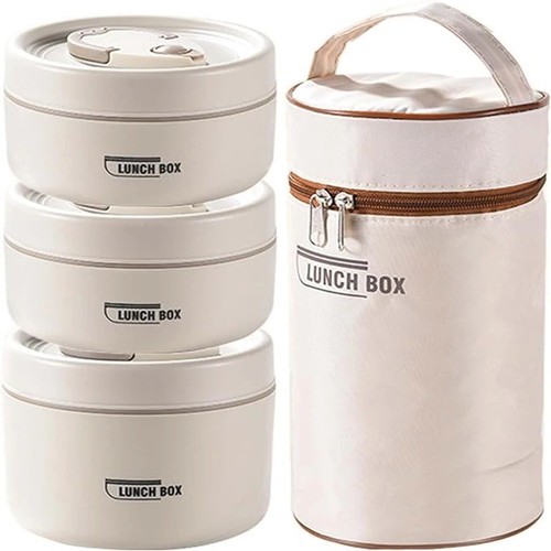 Insulated stackable lunch box - stackable,
