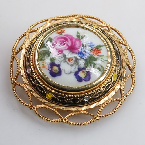Vtg big painted porcelain - vtg,