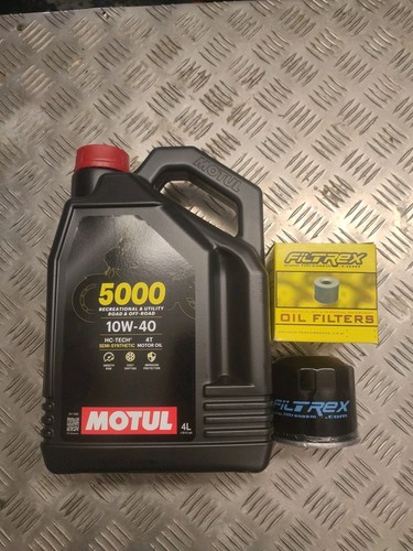 Oil and filter service kit - and, for