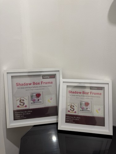 Hobbycraft shadow box - 2x,