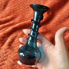 Vintage retro dark turquoise