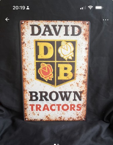 David brown tractors - brown,