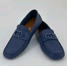 New Gucci Loafers Blue