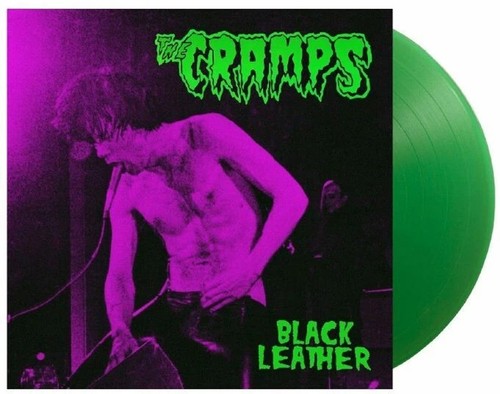 The cramps black - lp, leather