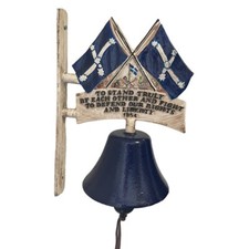 Eureka Flag Cast Iron Bell