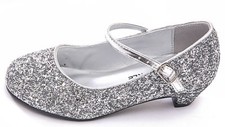 Girls Glitter Mary Jane Shoes
