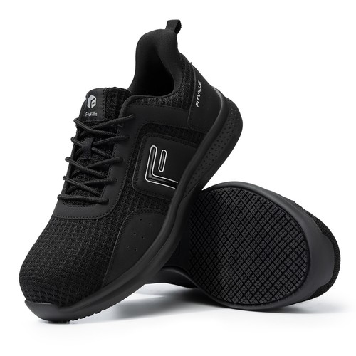 Fitville men steel toe shoes - steel,