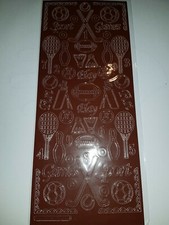 Peel Offs - sports equipment - brown - Set No. 47