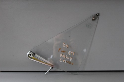 Clear right deflector - clear, glass
