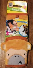 NEW TRUNKI CHILDRENS SEATBELT PAD SNOOZIHEDZ MYLO MONKEY ORANGE 18 + MONTHS