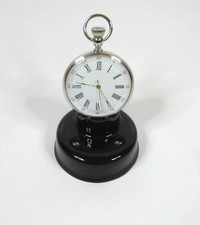 Black china pocket watch stand - black,