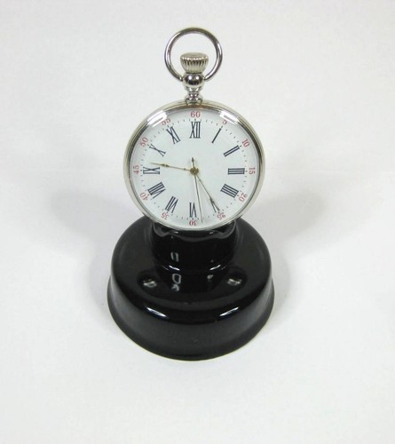 Black china pocket watch - pocket,