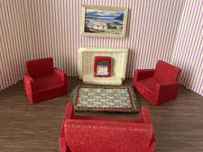 Vintage Barton  Dolls House Lounge Furniture